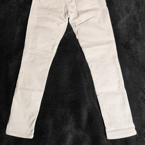 GAP 1969 Girlfriend White Denim Jeans - Picture 4 of 5